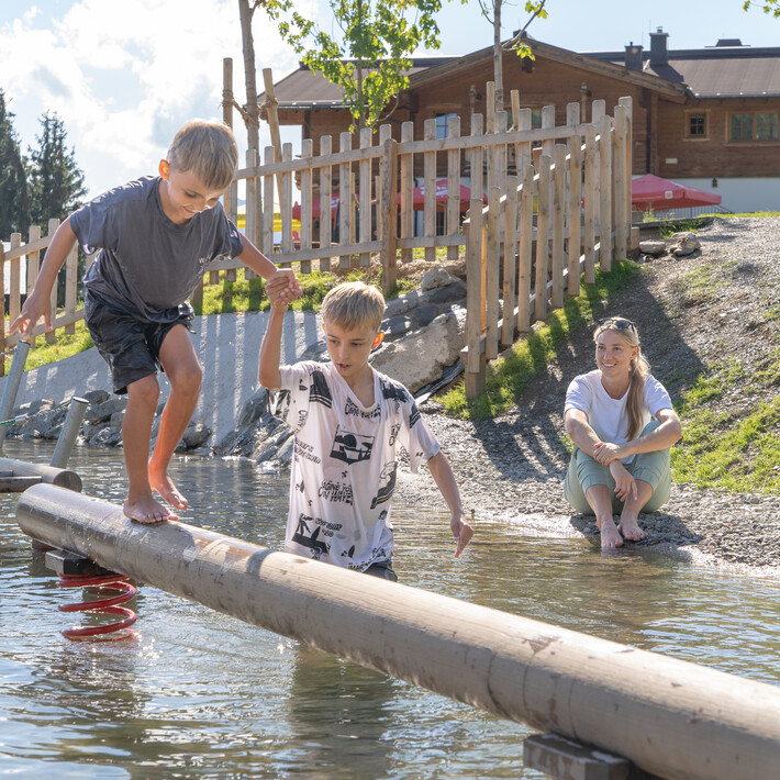 Montelino's Wasserspielplatz | © Karin Pasterer Montelino's Wasserspielplatz | © Karin Pasterer