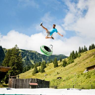 Outdoor Jump and Slide | © saalbach.com , Mirja Geh Outdoor Jump and Slide | © saalbach.com , Mirja Geh