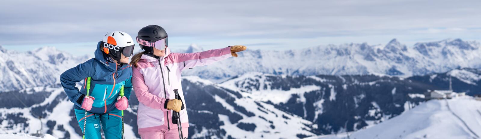 Skifahren in Saalbach Hinterglemm | © Lukas Pilz