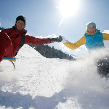 Rodeln | © saalbach.com , Edward Gröger Rodeln | © saalbach.com , Edward Gröger