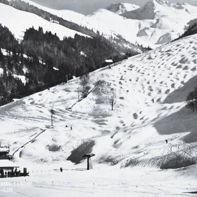 First lift at the Zwölferkogel